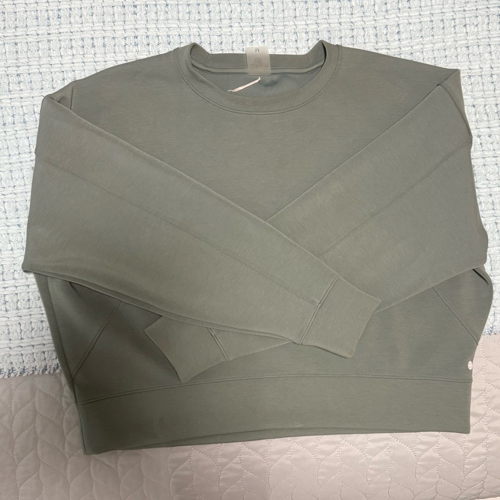 calia cropped crewneck